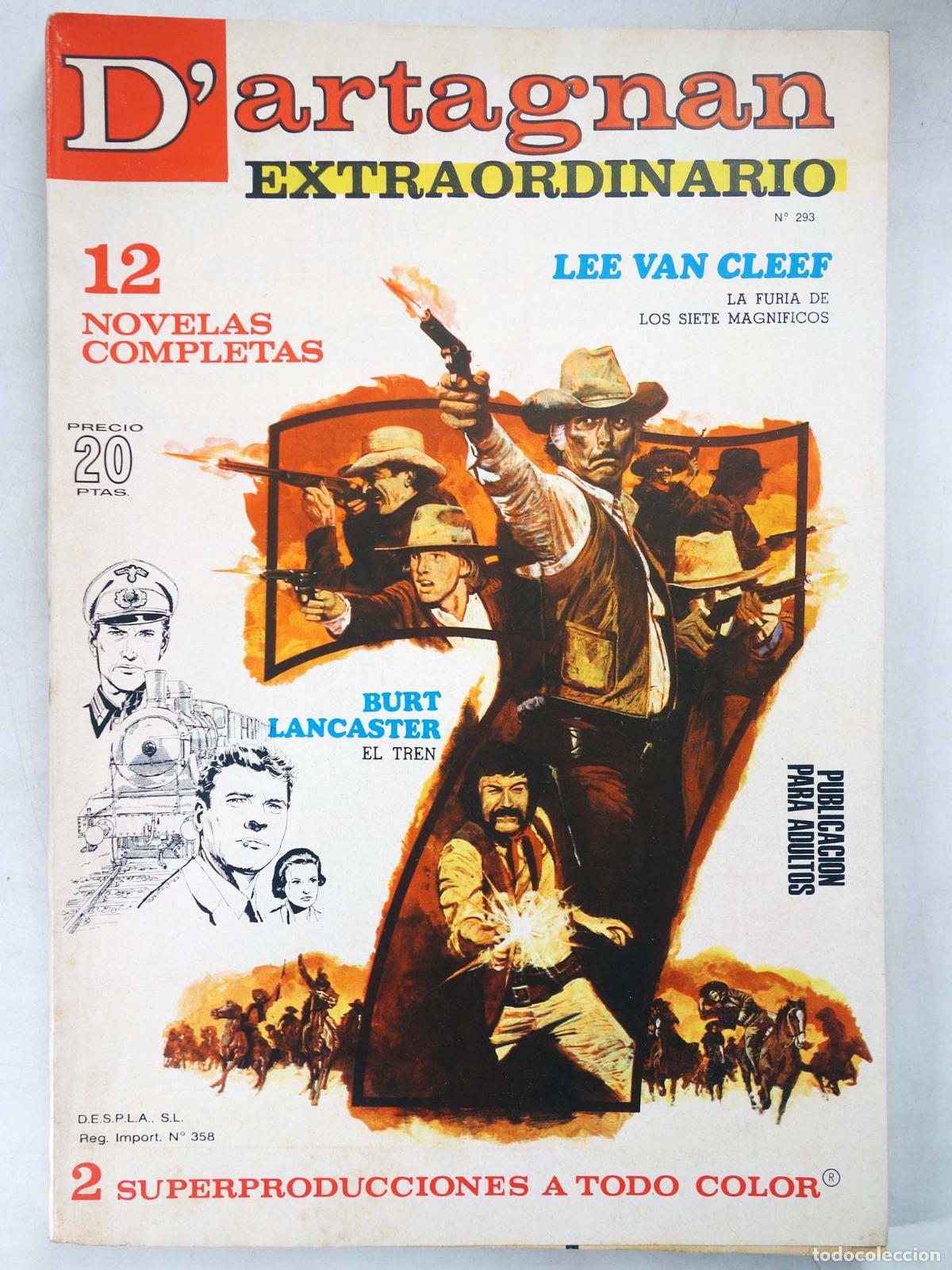 C&oacute;mics: D ARTAGNAN 293 (Vvaa) Columba, 1981