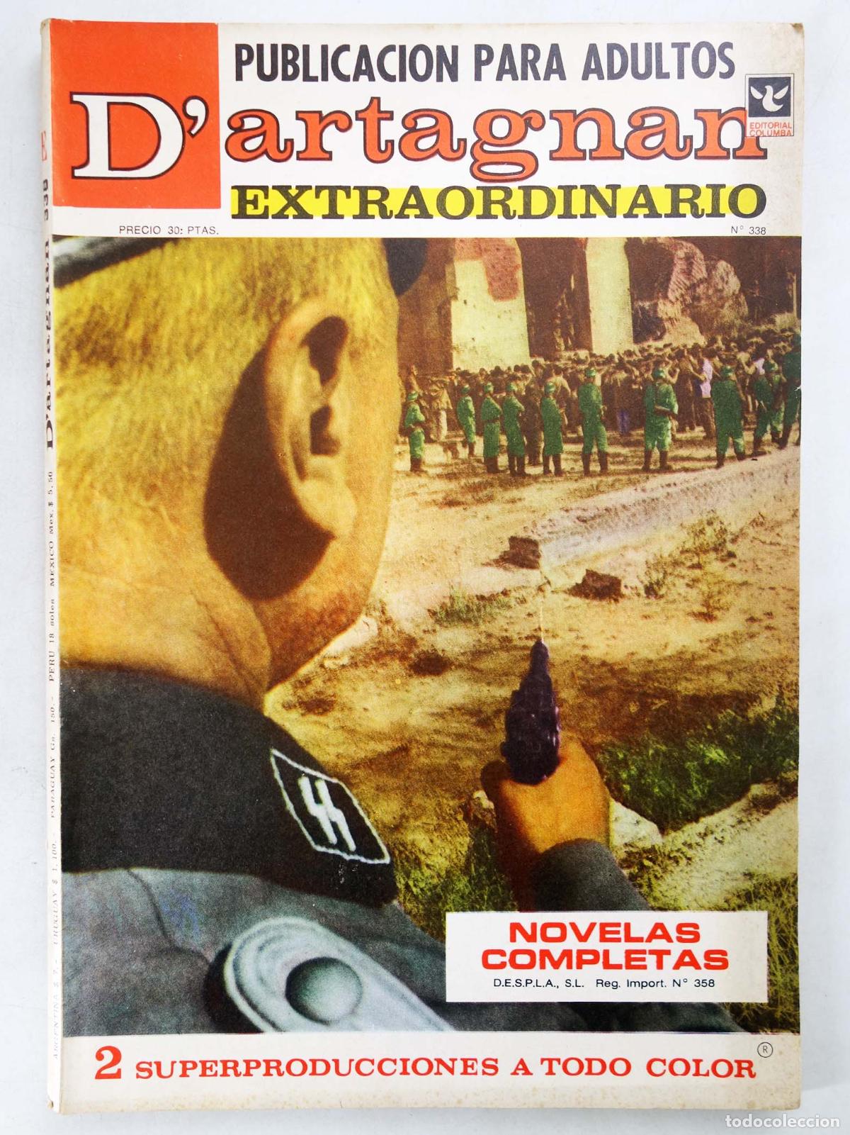 C&oacute;mics: D ARTAGNAN 338 (Vvaa) Columba, 1985 - Foto 1