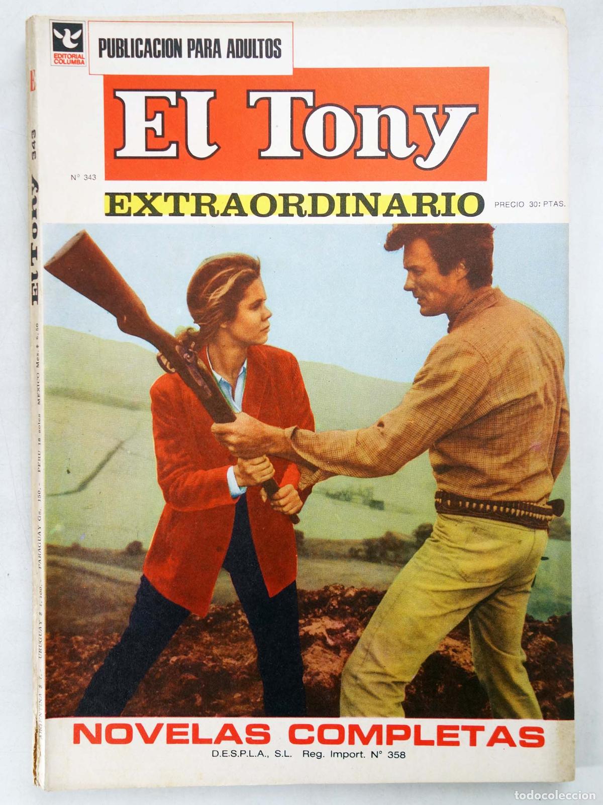 C&oacute;mics: EL TONY 343 (Vvaa) Columba, 1974