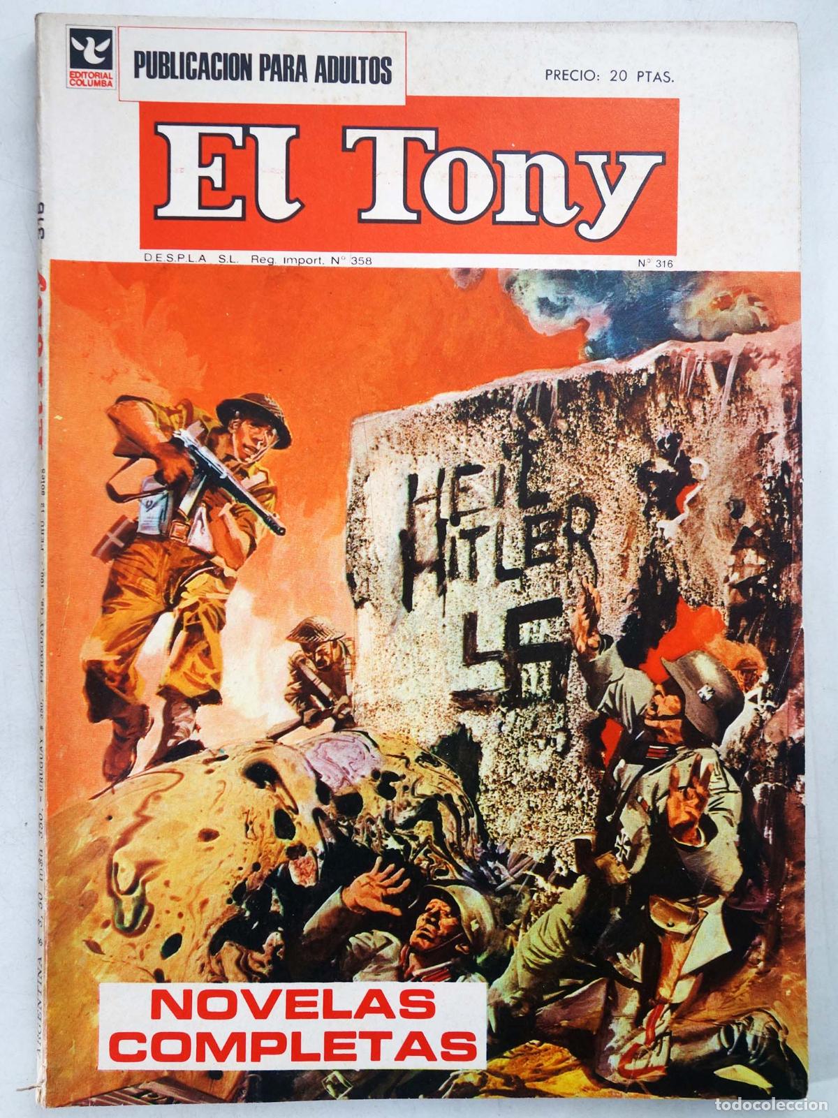 C&oacute;mics: EL TONY 316 (Vvaa) Columba, 1973