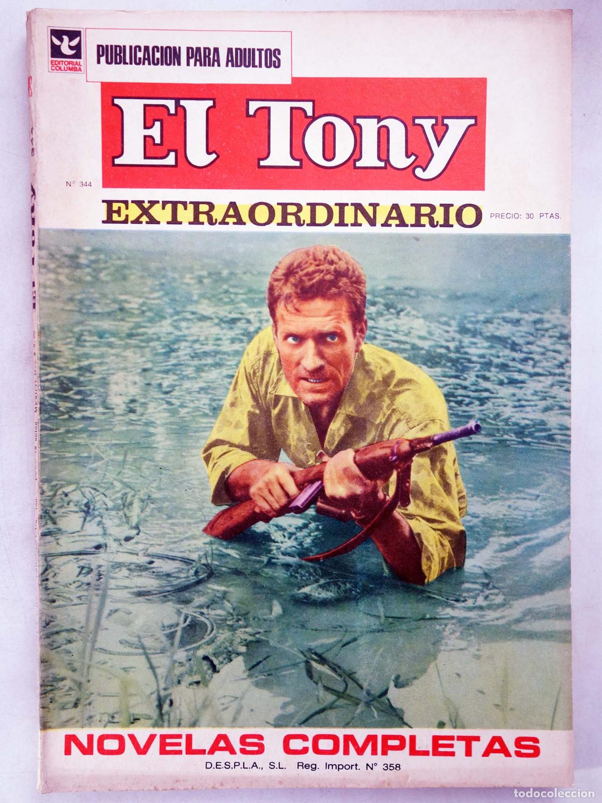 C&oacute;mics: EL TONY 344 (Vvaa) Columba, 1974