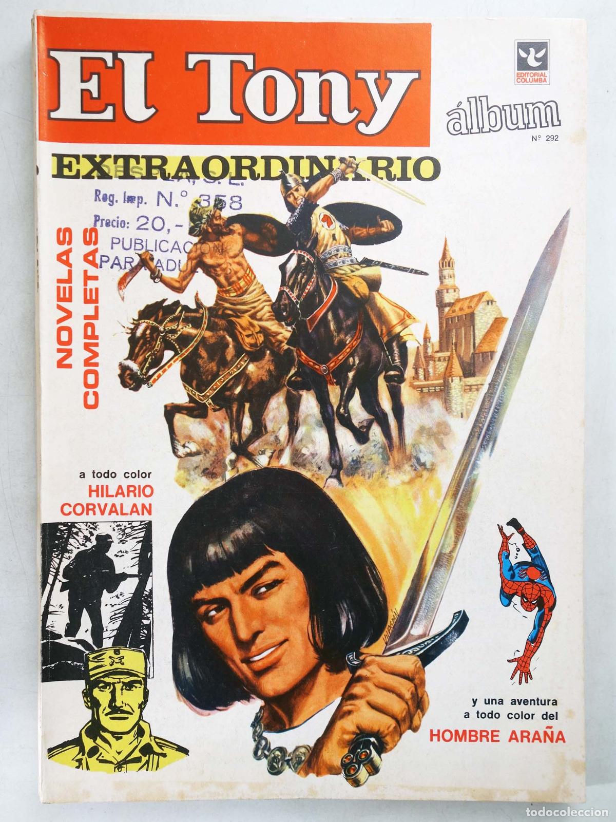 C&oacute;mics: EL TONY 292 (Vvaa) Columba, 1972
