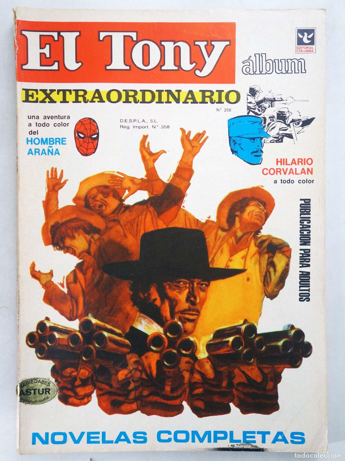C&oacute;mics: EL TONY 298 (Vvaa) Columba, 1972