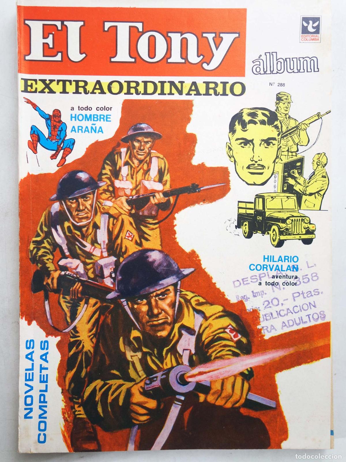 C&oacute;mics: EL TONY 288 (Vvaa) Columba, 1972