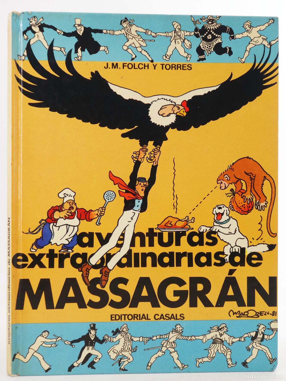 C&oacute;mics: AVENTURAS DE MASSAGR&Aacute;N 1 (R. Folch I Camarasa/Madorell/Josep Maria Folch I Torres) Casals, 1981