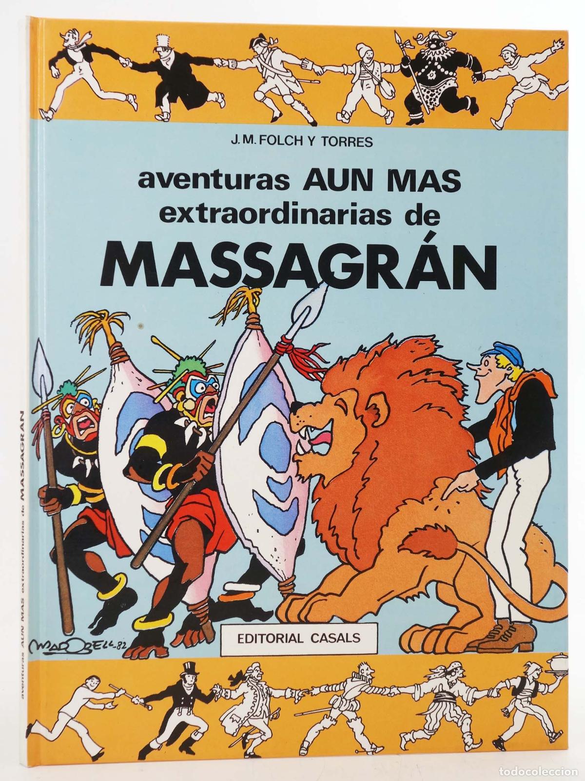 C&oacute;mics: AVENTURAS DE MASSAGR&Aacute;N 2 (R. Folch I Camarasa/Madorell/Josep Maria Folch I Torres) Casals, 1982