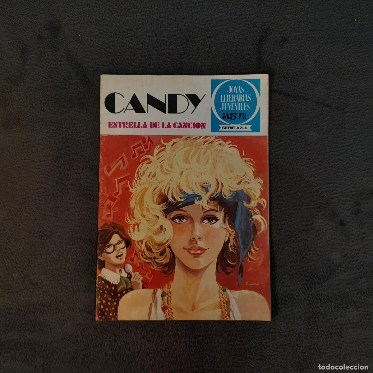 C&oacute;mics: COM-508. CANDY, ESTRELLA DE LA CANCI&Oacute;N. SERIE AZUL. N&ordm; 38. A&Ntilde;O 1979