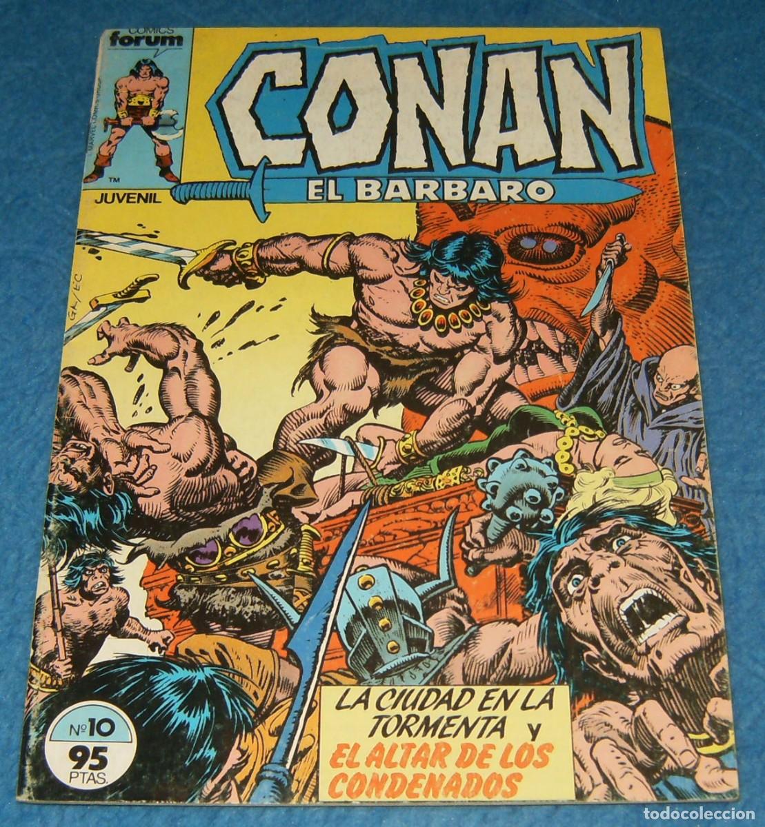 Fumetti: CONAN EL BARBARO Vol.1 n&uacute;mero 10 . Forum