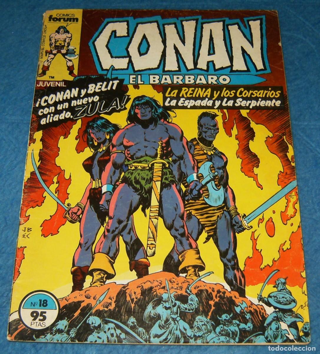 Comics: CONAN EL BARBARO Vol.1 n&uacute;mero 18 . Forum