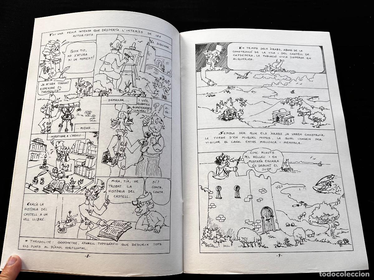 C&oacute;mics: C&Ograve;MIC DE LHISTORIA DEL CASTELL DE CAPDEPERA (MALLORCA). JOAN SAURA. 1989 - Foto 3
