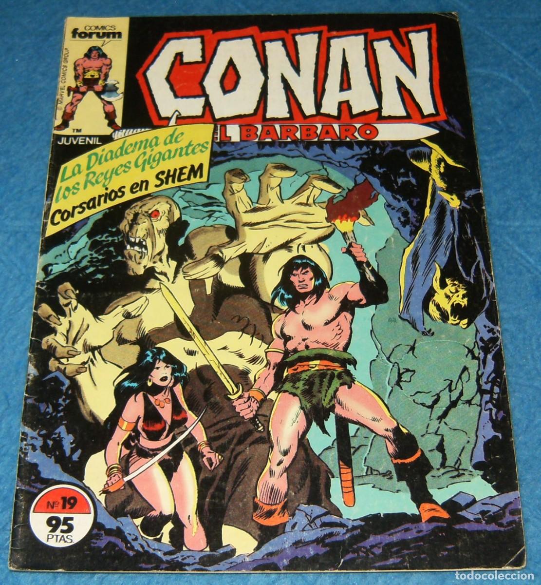 Comics : CONAN EL BARBARO Vol.1 n&uacute;mero 19 . Forum