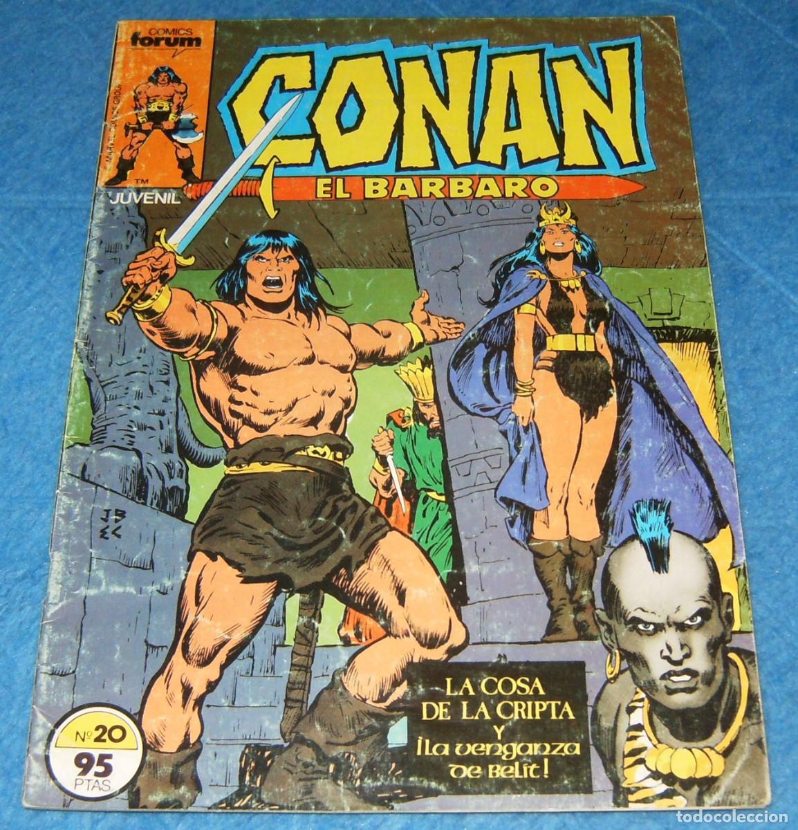 C&oacute;mics: CONAN EL BARBARO Vol.1 n&uacute;mero 20 . Forum