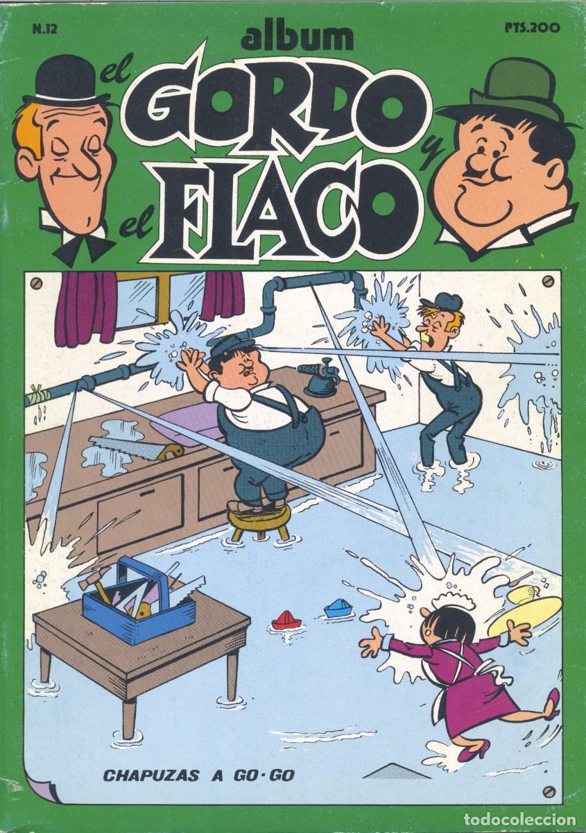 C&oacute;mics: EL GORDO Y EL FLACO. &Aacute;LBUM 12. COLECCI&Oacute;N BABY-C&Oacute;MIC. NEW C&Oacute;MIC, 1989