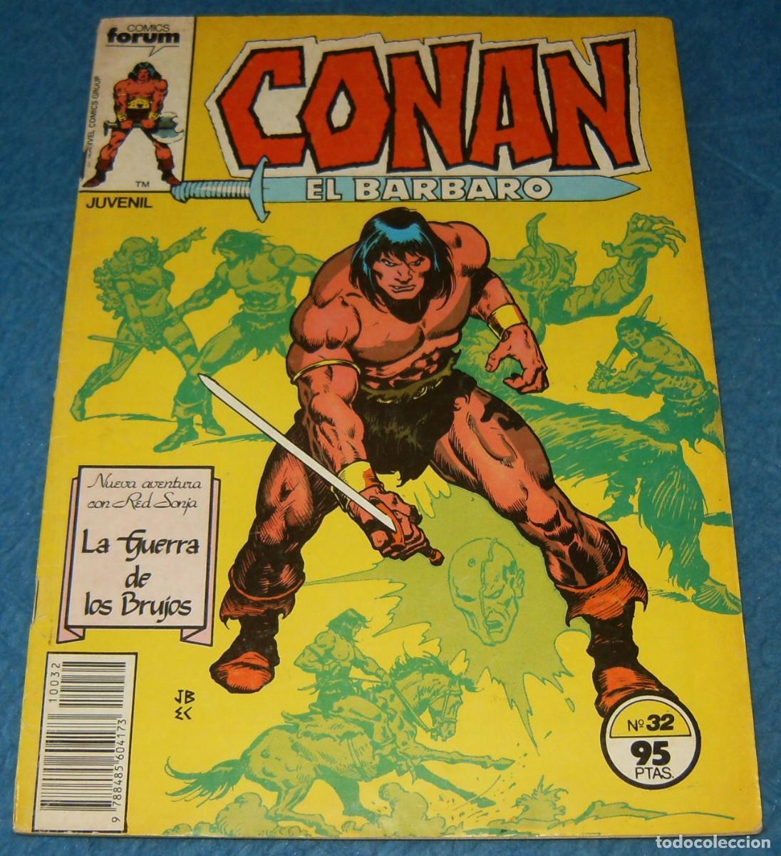 C&oacute;mics: CONAN EL BARBARO Vol.1 n&uacute;mero 32 . Forum