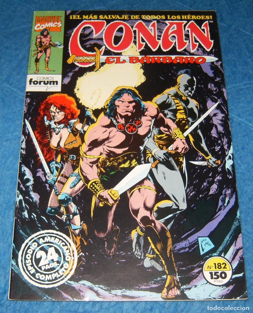 Comics: CONAN EL BARBARO Vol.1 n&uacute;mero 182 . Forum