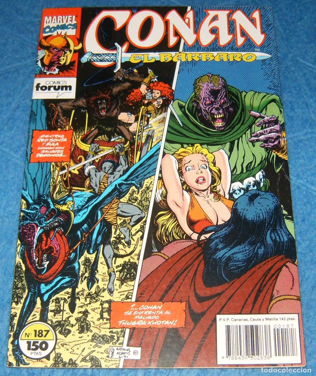 C&oacute;mics: CONAN EL BARBARO Vol.1 n&uacute;mero 187 . Forum - Foto 1