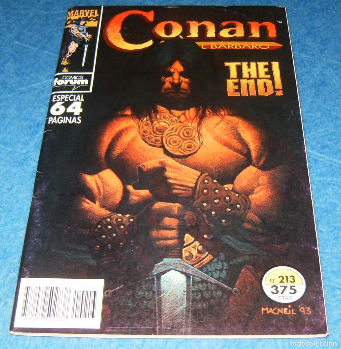 C&oacute;mics: CONAN EL BARBARO Vol.1 n&uacute;mero 213 . ULTIMO N&Uacute;MERO . Forum - Foto 1