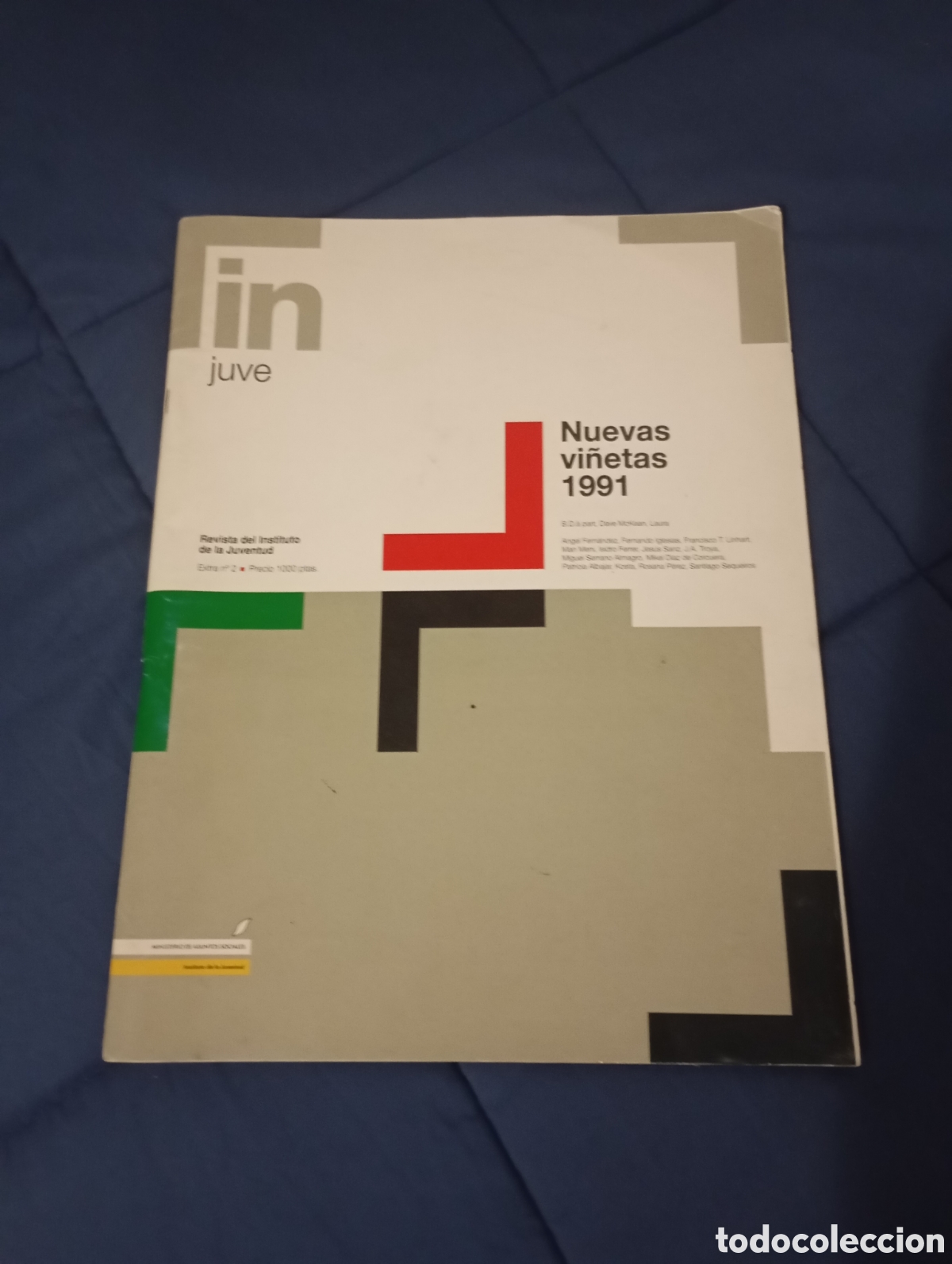 C&oacute;mics: INJUVE - NUEVAS VI&Ntilde;ETAS 1991 - REVISTA DEL INSTITUTO DE LA JUVENTUD - EXTRA N&deg;2