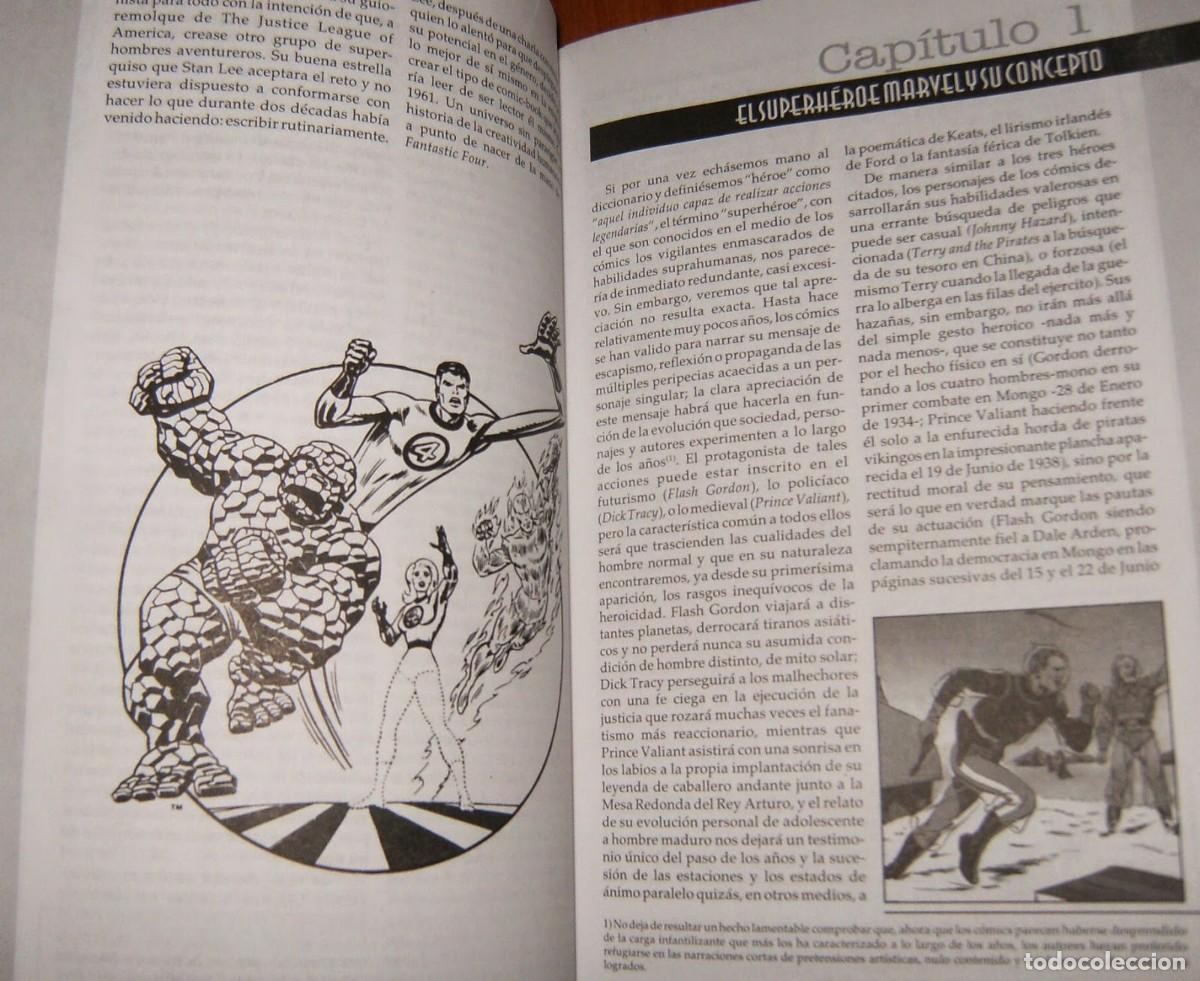 C&oacute;mics: LOS COMICS MARVEL . RAFAEL MARIN . LIBRO . LA FACTORIA - Foto 4