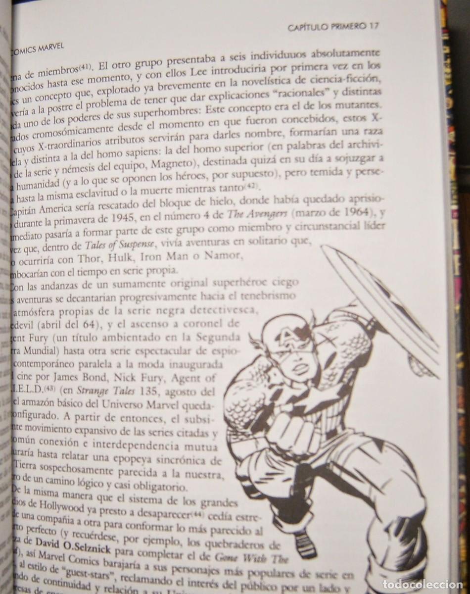 C&oacute;mics: LOS COMICS MARVEL . RAFAEL MARIN . LIBRO . NEXUS - Foto 2