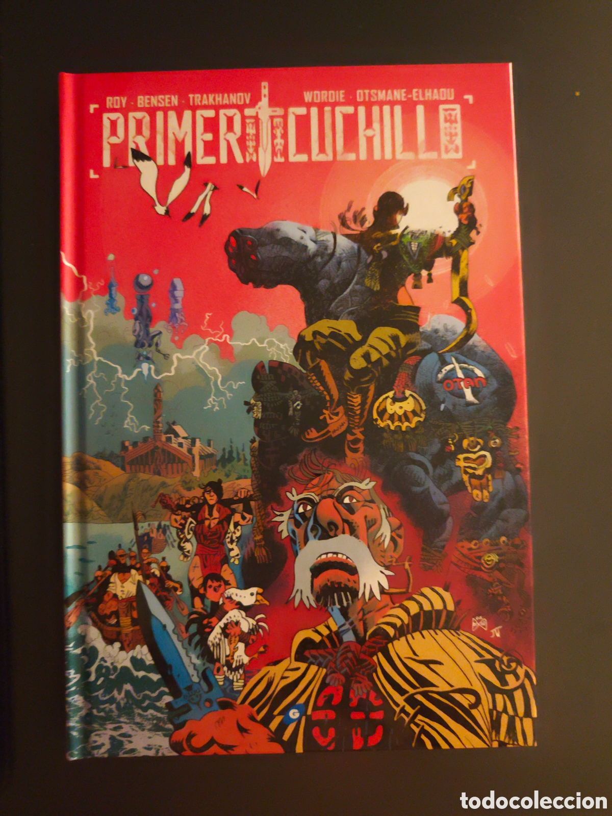 C&oacute;mics: Primer cuchillo. Roy Bensen