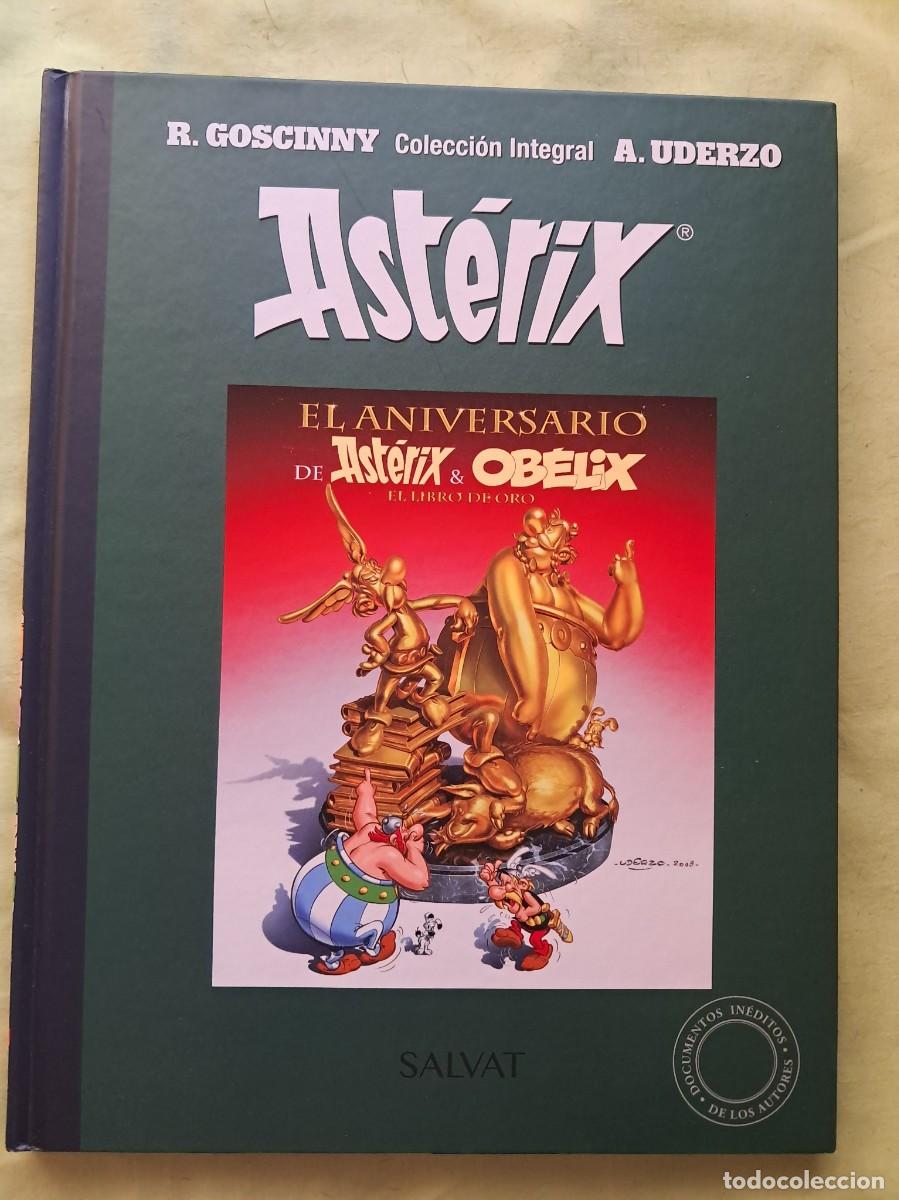 C&oacute;mics: C&Oacute;MIC COLECCI&Oacute;N INTEGRAL AST&Eacute;RIX &rdquo;EL ANIVERSARIO DE AST&Eacute;RIX Y OB&Eacute;LIX, EL LIBRO DE ORO&rdquo; DE SALVAT - Foto 1
