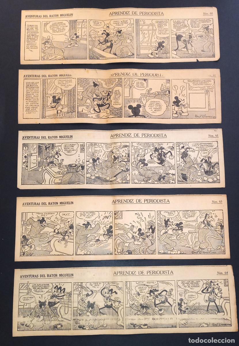 C&oacute;mics: 19 TIRAS DE EL RAT&Oacute;N MIGUEL&Iacute;N, APRENDIZ DE PERIODISTA - DIARIO LA VANGUARDIA 1936