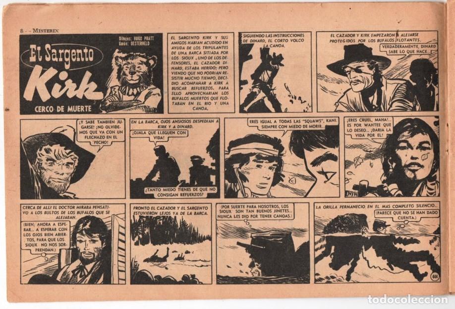C&oacute;mics: 1954 MISTERIX # 308 &acute;&acute;SARGENTO KIRK, CERCO DE MUERTE &acute;&acute;- HUGO PRATT y HECTOR G. OESTERHELD - 28 P