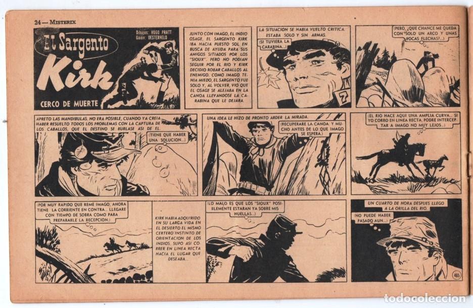 C&oacute;mics: 1954 MISTERIX # 311 &acute;&acute;SARGENTO KIRK, CERCO DE MUERTE &acute;&acute;- HUGO PRATT y HECTOR G. OESTERHELD - HAMMER