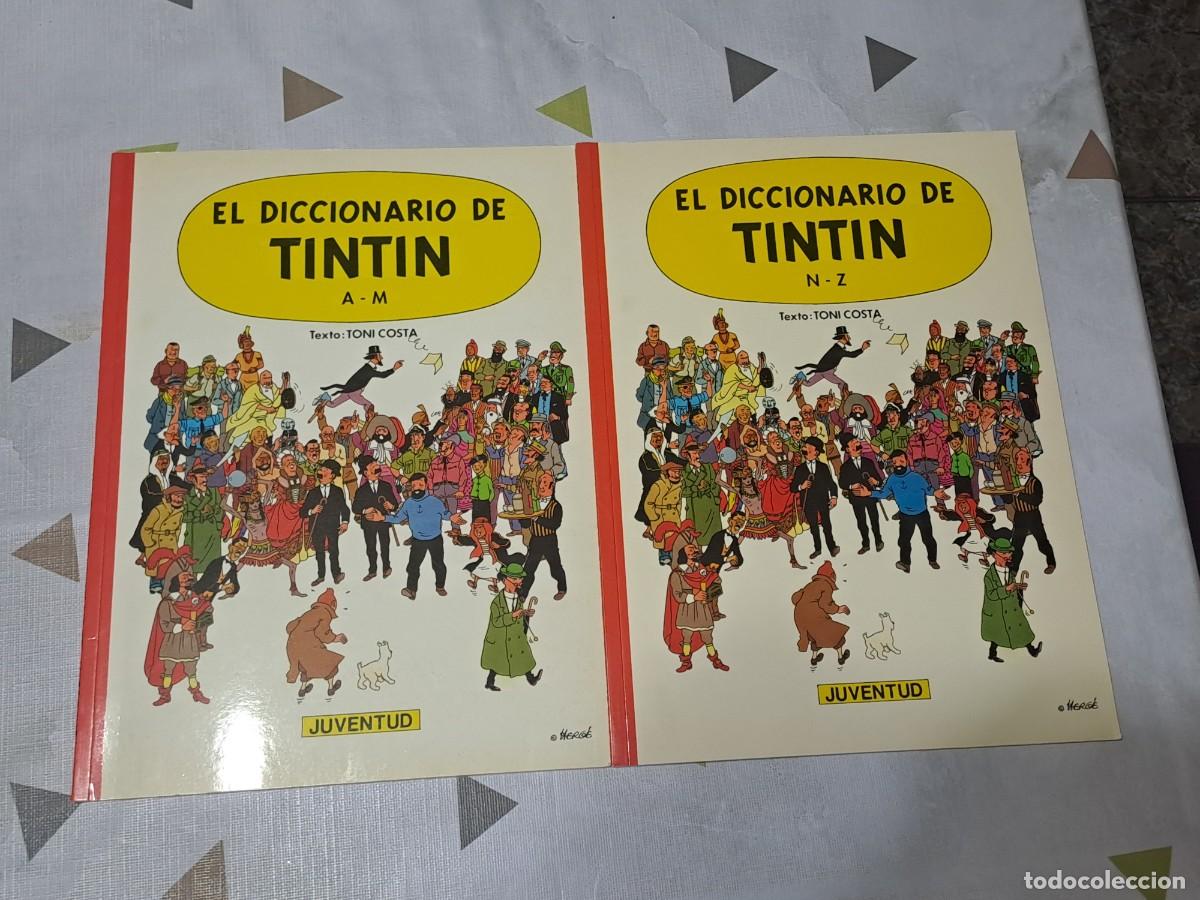 C&oacute;mics: El diccionario de Tintin, completa 2 numeros, Juventud en muy buen estado
