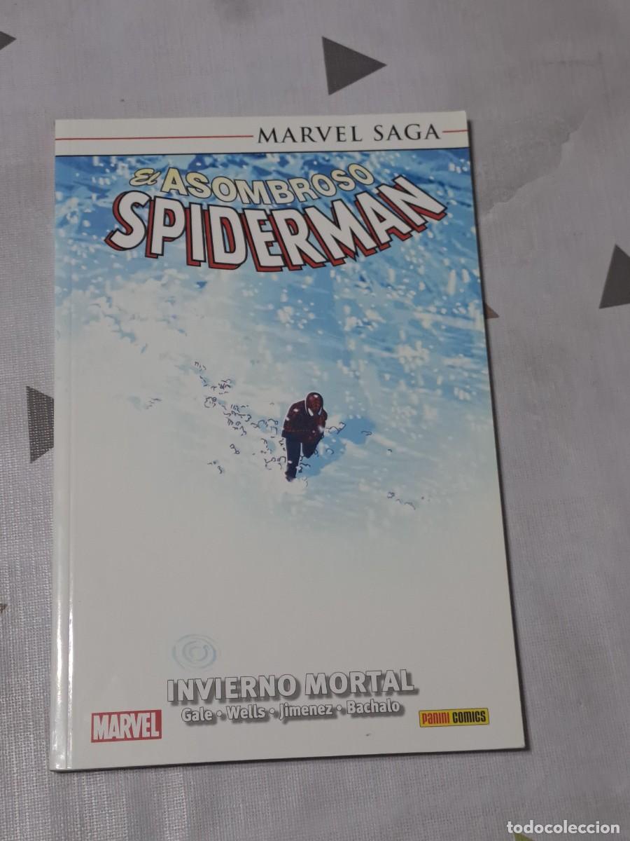 C&oacute;mics: El asombroso spiderman 15, invierno mortal, Panini en muy buen estado