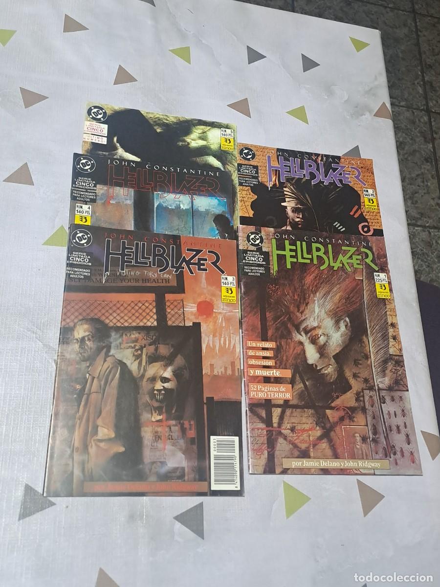 C&oacute;mics: Hellblazer completa 5 numeros, Zinco en perfecto estado
