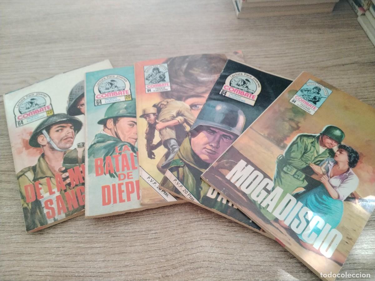 C&oacute;mics: 5 NOVELAS DE BOSILLO COMBATE
