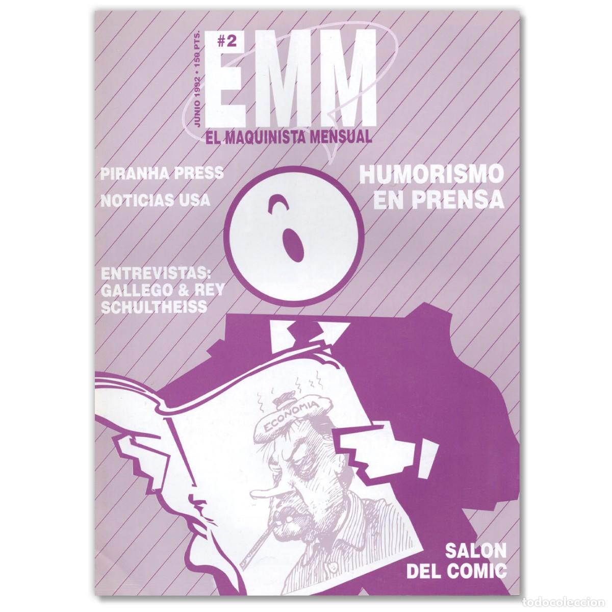 C&oacute;mics: EMM EL MAQUINISTA MENSUAL 1 - 14 (Obra &Iacute;ntegra) - Foto 2