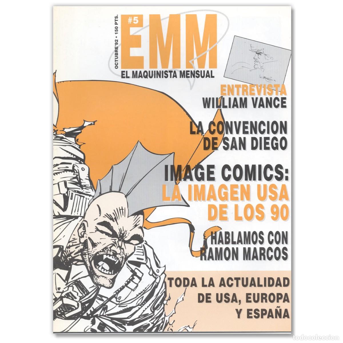 C&oacute;mics: EMM EL MAQUINISTA MENSUAL 1 - 14 (Obra &Iacute;ntegra) - Foto 5