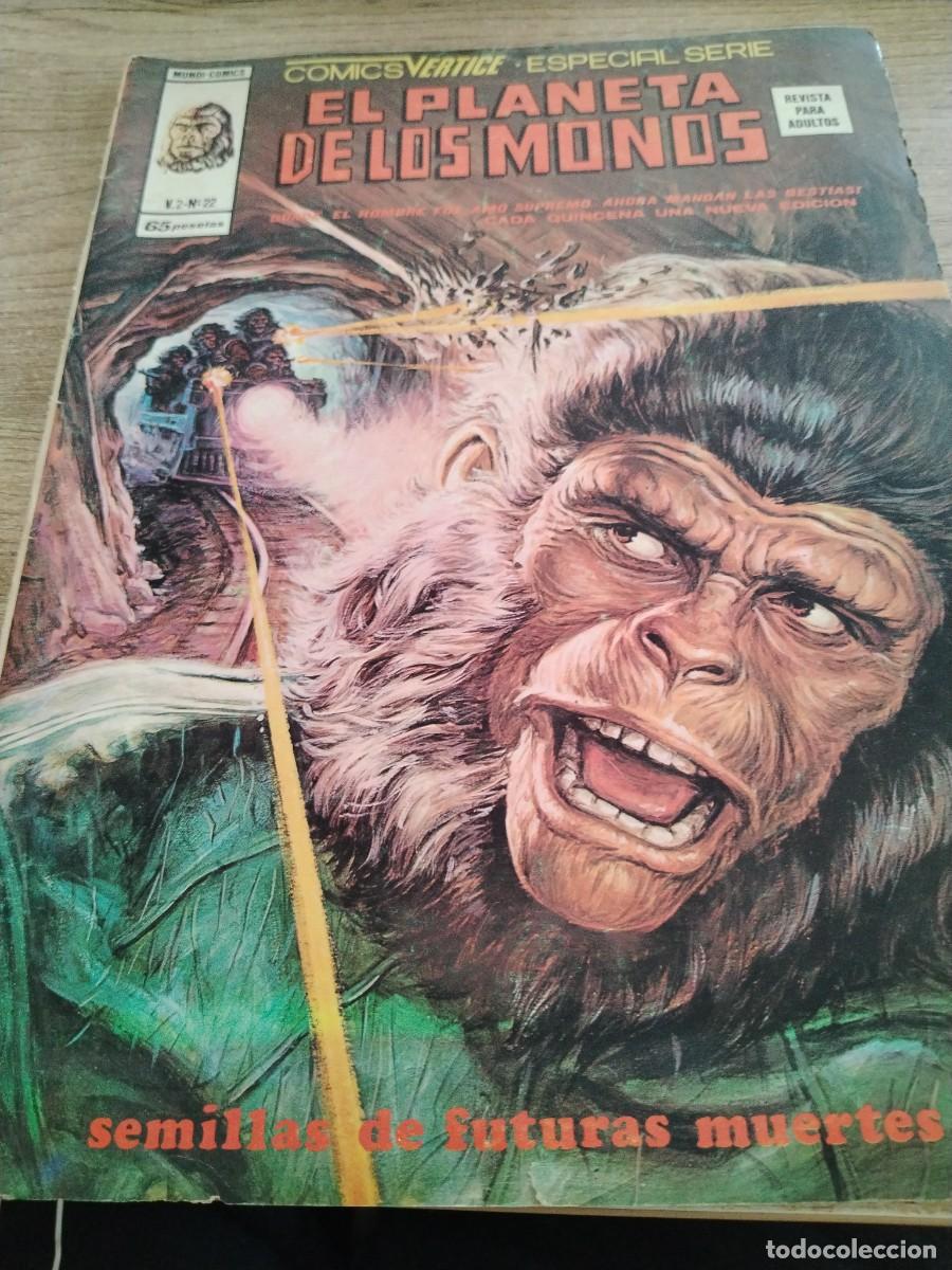 C&oacute;mics: VERTICE EL PLANETA DE LOS MONOS V2 N 22
