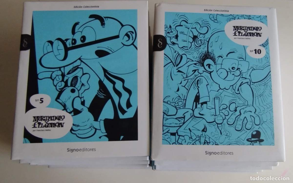 C&oacute;mics: MORTADELO Y FILEM&Oacute;N - COLECCI&Oacute;N SIGNO EDITORES COMPLETA - 10 TOMOS
