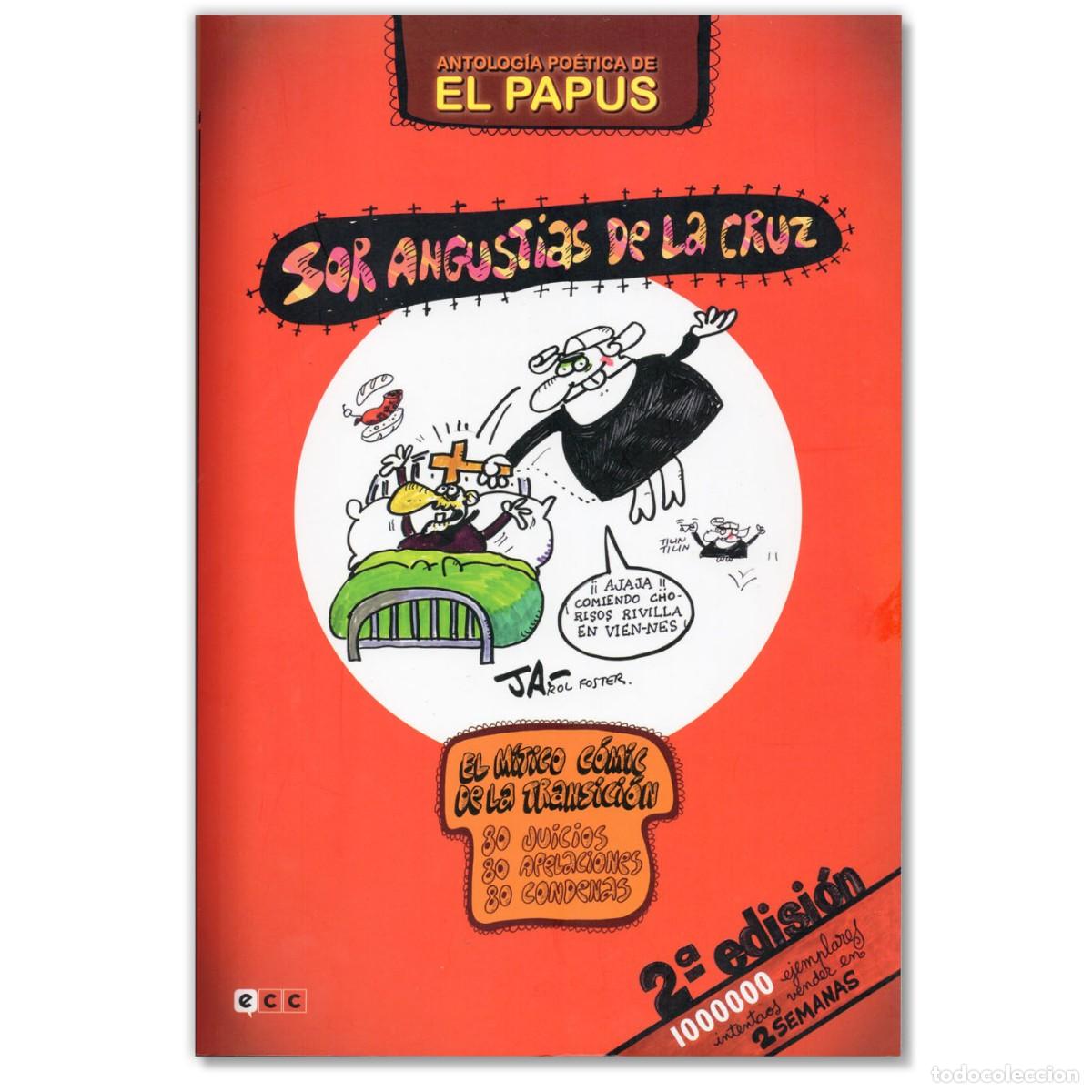 C&oacute;mics: SOR ANGUSTIAS DE LA CRUZ Antolog&iacute;a Po&eacute;tica de EL PAPUS, JA