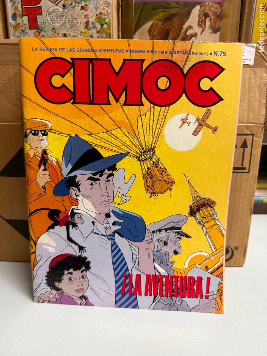 Comics: CIMOC EDITORIAL NORMA NUMERO 75