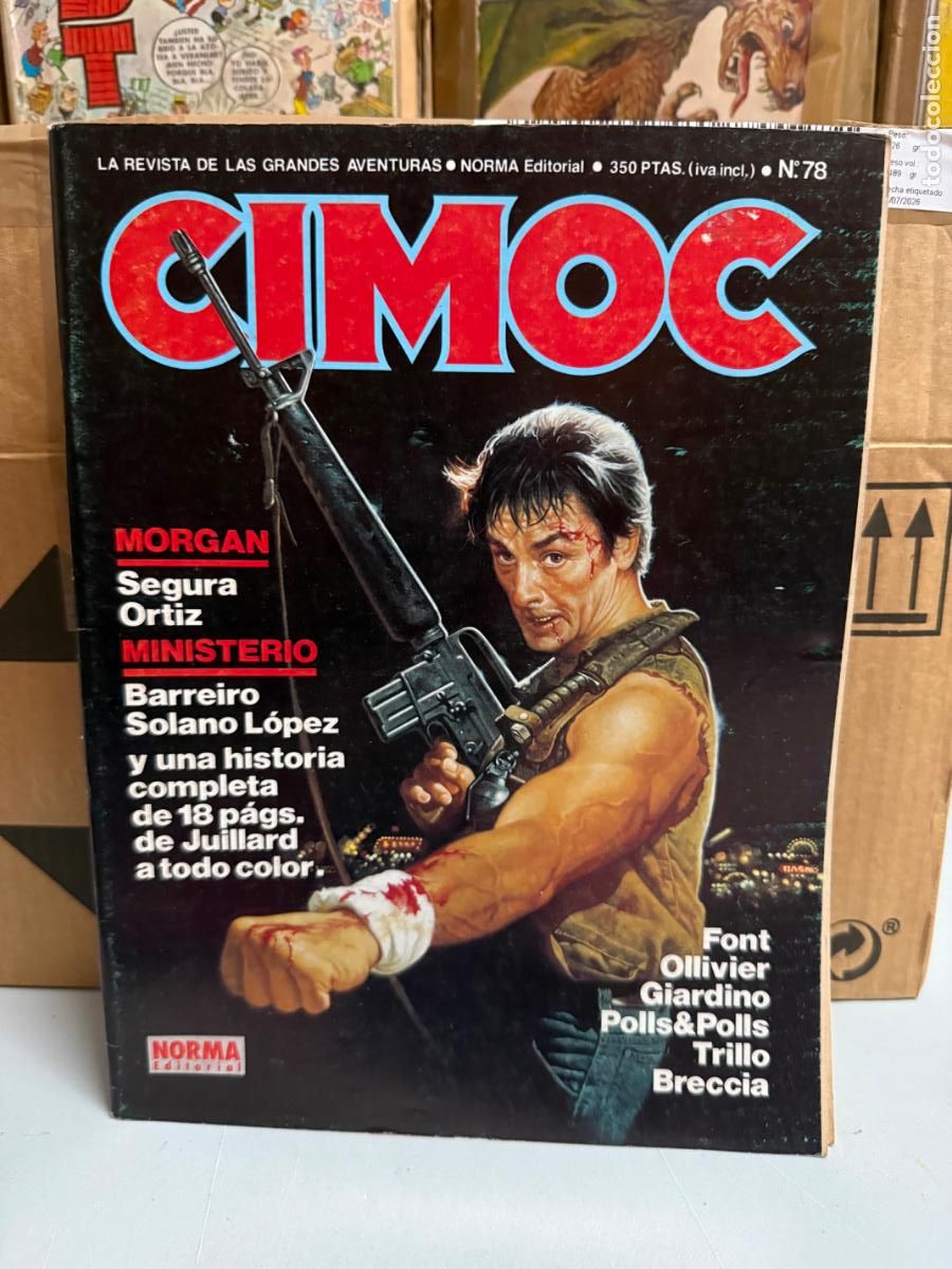 C&oacute;mics: CIMOC EDITORIAL NORMA NUMERO 78