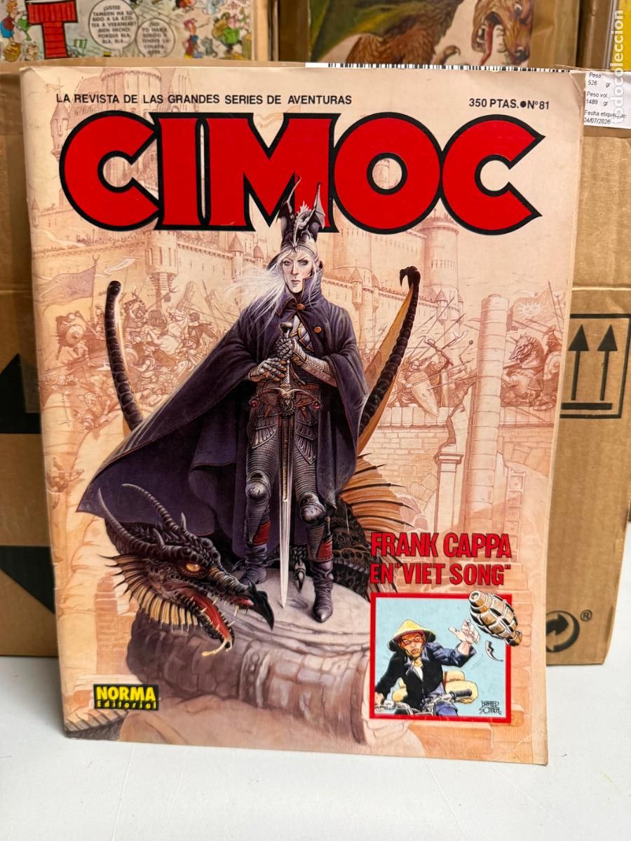 C&oacute;mics: CIMOC EDITORIAL NORMA NUMERO 81