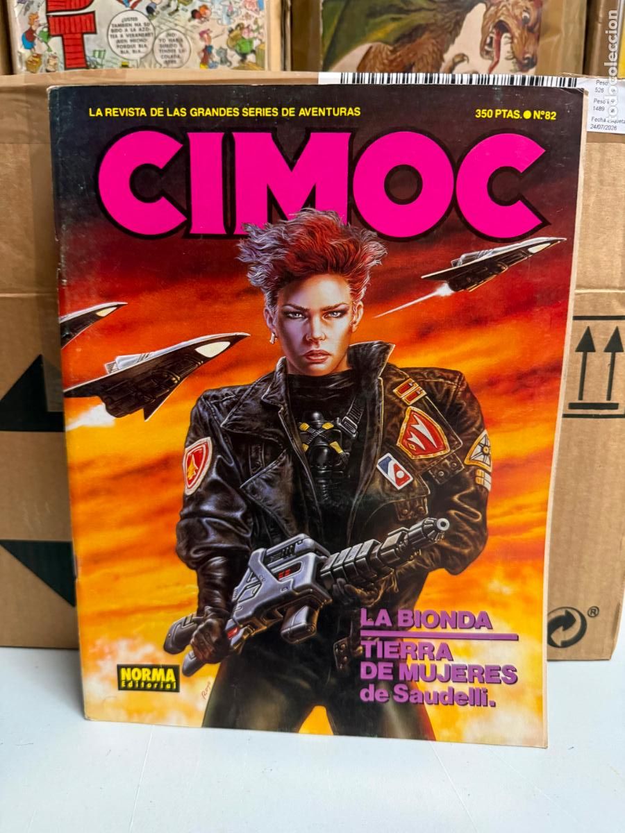 C&oacute;mics: CIMOC EDITORIAL NORMA NUMERO 82
