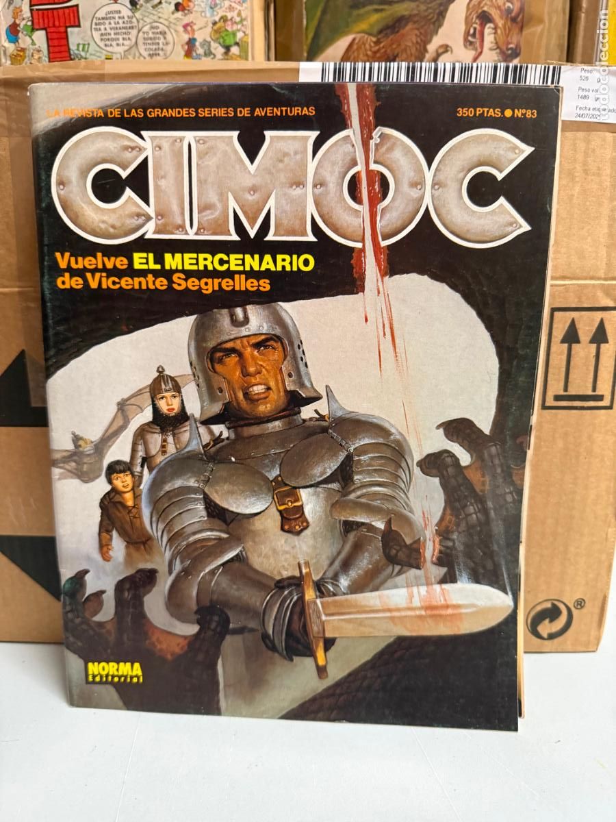 C&oacute;mics: CIMOC EDITORIAL NORMA NUMERO 83