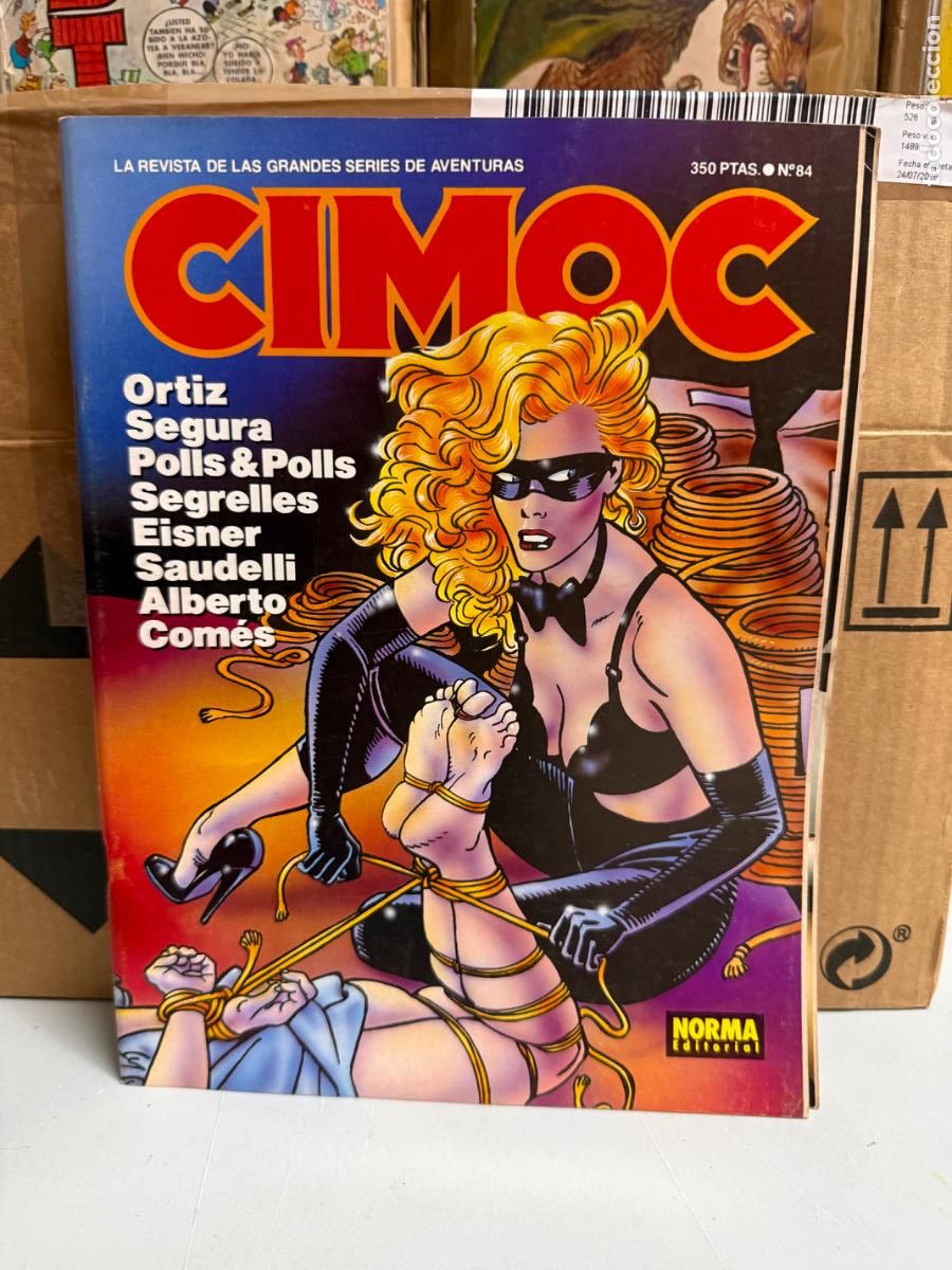 C&oacute;mics: CIMOC EDITORIAL NORMA NUMERO 84