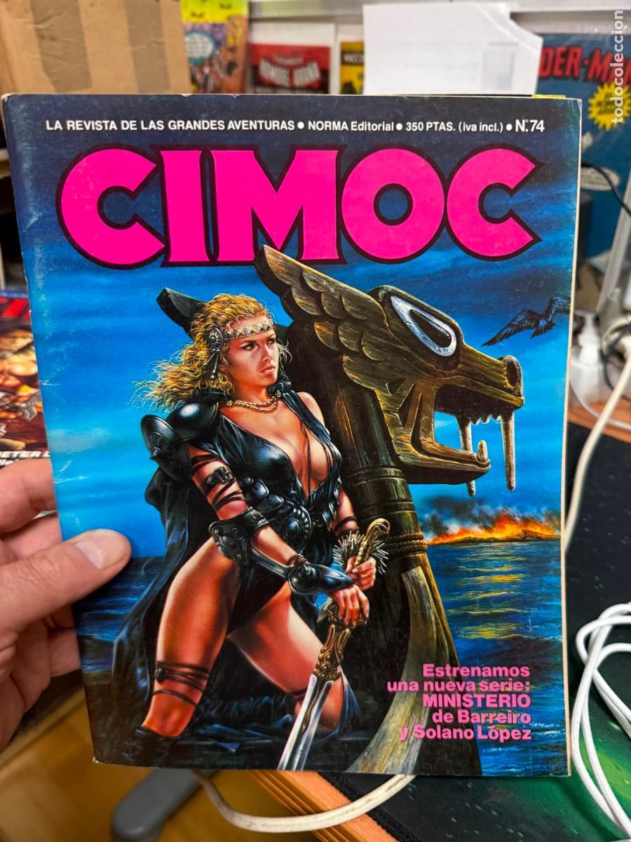 C&oacute;mics: CIMOC EDITORIAL NORMA NUMERO 74