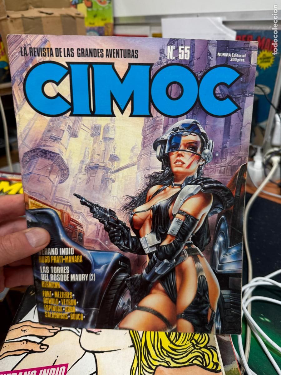 C&oacute;mics: CIMOC EDITORIAL NORMA NUMERO 55