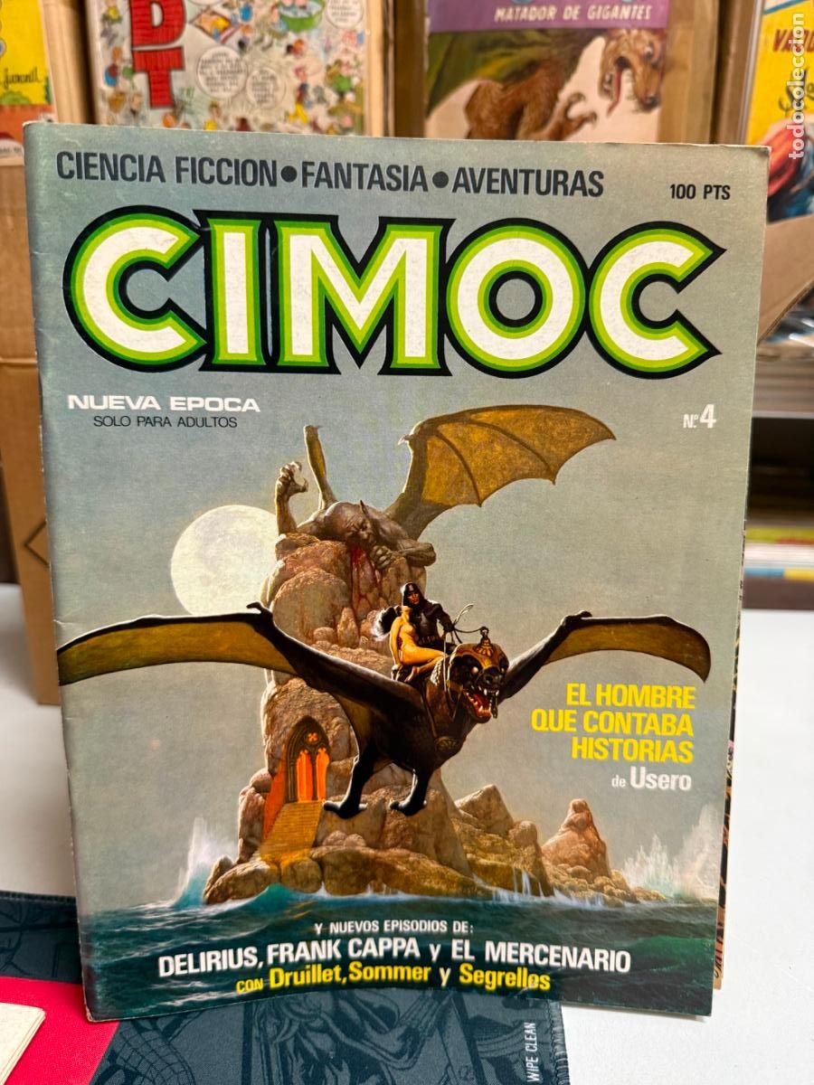 C&oacute;mics: CIMOC EDITORIAL NORMA NUMERO 4
