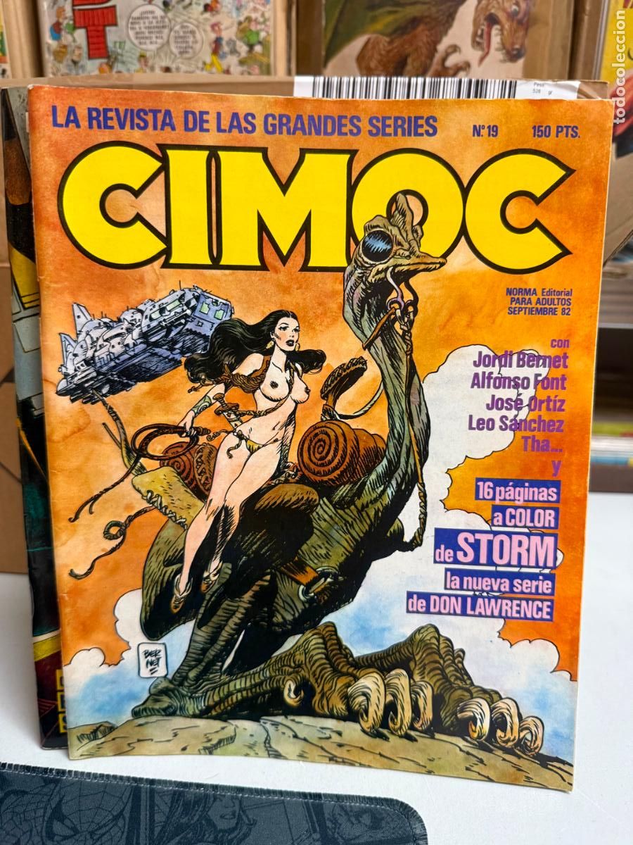 C&oacute;mics: CIMOC EDITORIAL NORMA NUMERO 19