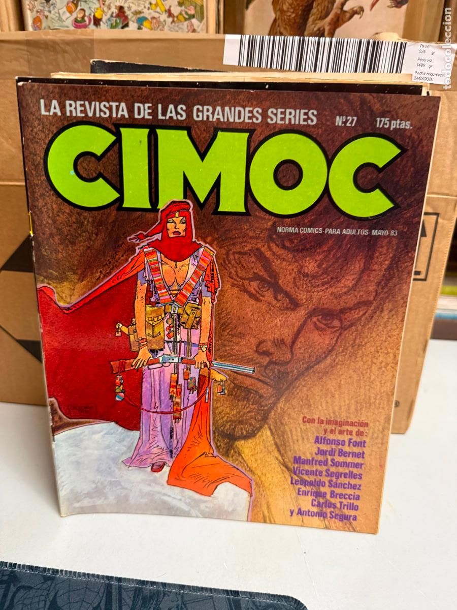 C&oacute;mics: CIMOC EDITORIAL NORMA NUMERO 27