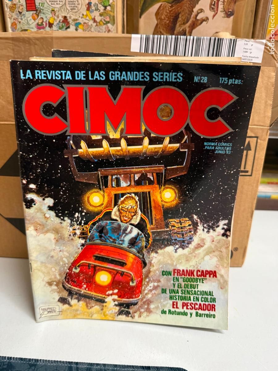 C&oacute;mics: CIMOC EDITORIAL NORMA NUMERO 28